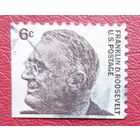 США, 1966 г., стандартный выпуск, президент Ф.Д. Рузвельт