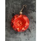 Ёлочная игрушка ГДР тонкое стекло