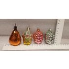 Ёлочные игрушки.Груша, корзинка+ягоды. 14-21