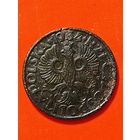 2 гроша 1934 г. без мц. Редкий год. НЕПЛОХАЯ.