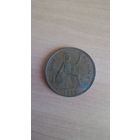 Великобритания, 1 пенни 1966 года.