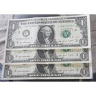 1 доллар 2021 США Три номера подряд