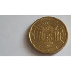 Австрия 2007 20 евроцентов