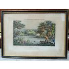 Гравюра антикварная