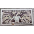 Werty71 Германия 500000 марок 1923 банкнота Гроссгельд  Баден