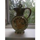 Кувшин керамический СССР с крышкой