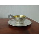 Кофейная пара. Серебро. СССР.