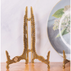 Подставка под небольшие тарелки, иконы, фото и др. Латунь Индия