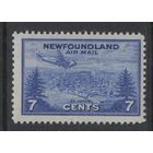 Ньюфаундленд /Newfoundland 1943** Сент-Джонс - столица провинции Ньюфаундленд и Лабрадор, АВИА Почта SG#291