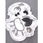 Лот С 1 РУБЛЯ! Бижутерия лотом, серьги чешское стекло, агат, кварц и др. много лотов!