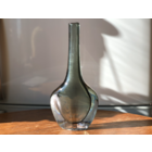 Ваза Швеция Orrefors подписная цветное стекло винтаж 28см 14х6см