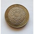 Великобритания 2 фунта, 2010