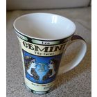 Кружка/чашка керамическая (Англия, знак зодиака Близнецы) ~330 мл