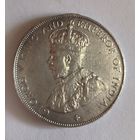 С рубля! Портретное серебро! 50 центов 1920 Сеттл-стрейтс