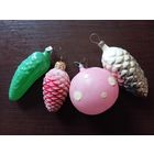 - ЁЛОЧНЫЕ ИГРУШКИ 1960-70 ые и ВЕНОК