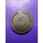 Германия ФРГ 5 пфеннингов 1981 F