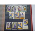 Серии марок СССР 1957 г.! Качество! Чистые (MNH **)! По тематике - Всемирный фестиваль молодежи в Москве. Серии с перфорацией и без перфорации. Состояние.