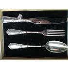 Вилка ложка. нож ,серебро 875