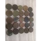 Монеты РИ деньга. 25 шт