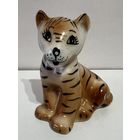 Фарфор. Добруш. Статуэтка "Тигрёнок". Тигр.  	 АУКЦИОН не с рубля без МПЦ.