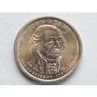 США 1 доллар 2007г.Джон Адамс (2-ой президент).