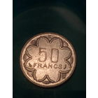 50 франков Камерун 1977 год.