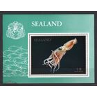 Силенд (Sealand) 1970. Кальмар MNH