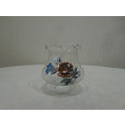 Плафон стекло Германия высота 11 см., наружный диаметр отверстия 4.5 см.