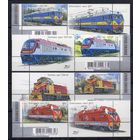 Украина 2010. Локомотивостроение. Тепловозы. Электровозы 4 марки+ купоны (548)