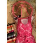 Платье ажурное для пляжа 44-46