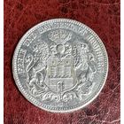 3 марки Гамбург 1914г