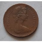 1 пенни 1975 г. Великобритания