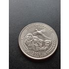 США 25 центов  2006 г. P - Южная Дакота