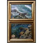 Крохалев П.С;Засл.худ.(Крохолев);пара картин "Море и камни"