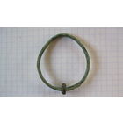 Древняя привеска. Височное кольцо.Бронза.