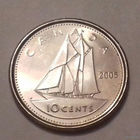 10 центов, Канада 2005 P, АU