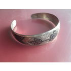 Браслет,серебро 875.Вес 15.57 гр.Диаметр 6.5Х5.5 см.