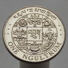Бутан 1 нгултрум 1979  28 mm