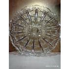 Хрустальный поднос Богемия