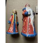 Дед мороз иснегурочка (пластмасс)