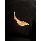 Брошь листок