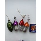 Лот елочных игрушек.