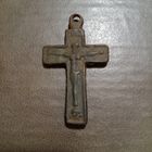 Нательный крестик старинный