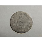 Саксония 1/12 талера 1764г