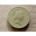 Великобритания 1 фунт, 1985г. (-К-Б-3)