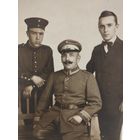 Фото ПМВ  Отец  с сыновьями .Оригинал!