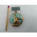 Знак. "Миру Мир". 1960 г. тяжёлый, накладной, ММД