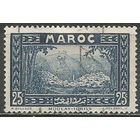 Французское Марокко. Мечеть Мулай Идрис. Пейзаж. 1933г. Mi#100.