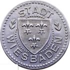 РАСПРОДАЖА!!! - ГЕРМАНИЯ ВИСБАДЕН 10 пфенигов 1917 год - UNC!
