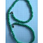 Бусы винтажные. Сатиновые